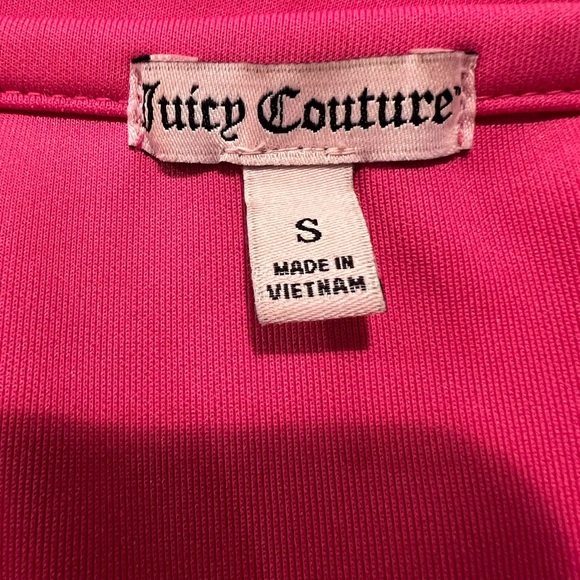 JUICY COUTURE women pink sequin long sleeve sweatshirt/size S - Picture 8 of 9